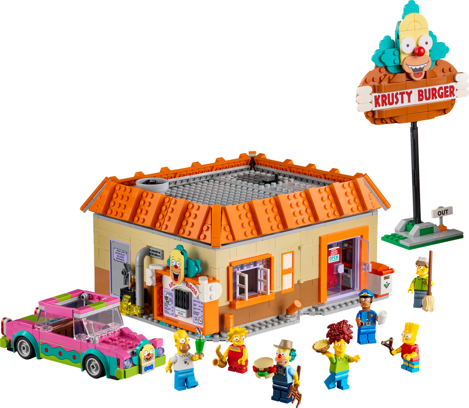 The LEGO Group Serves Up New LEGO® Icons The Simpsons™: Krusty Burger Set