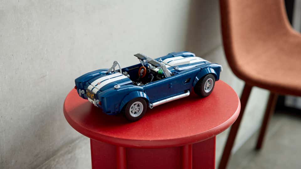 The LEGO Group Unveils the New LEGO® Icons Shelby Cobra 427 S/C Model Car Set