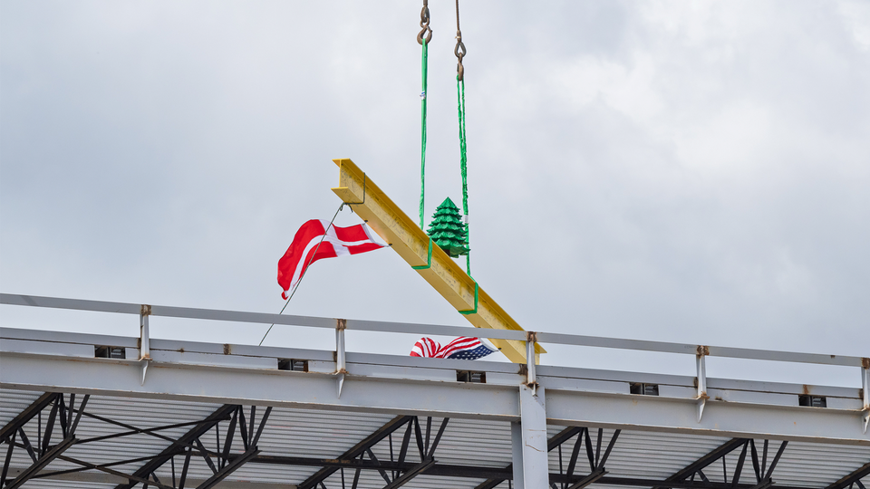 LEGO Manufacturing Virginia reaches major construction milestone at new U.S. factory ahead of 2027 opening