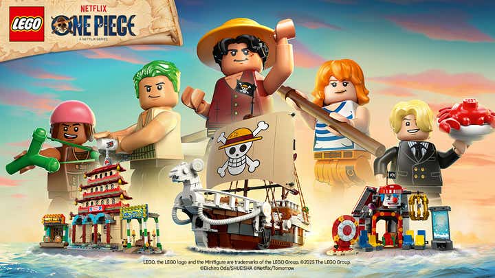 Grab Your Straw Hats: The LEGO Group and Netflix Reveal a Treasure Trove of ONE PIECE Sets!