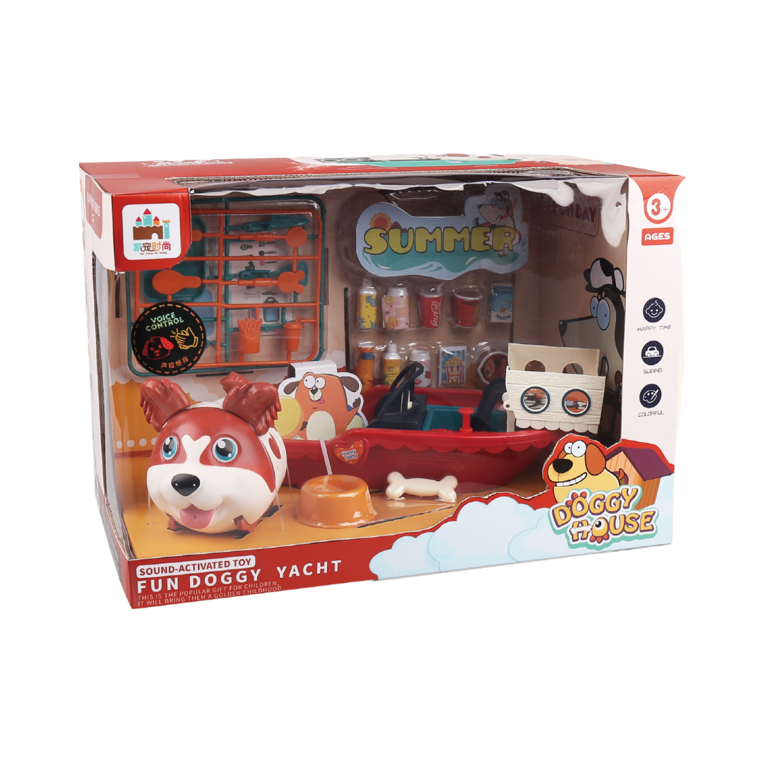 سرگرمی Doggy Yacht Playset