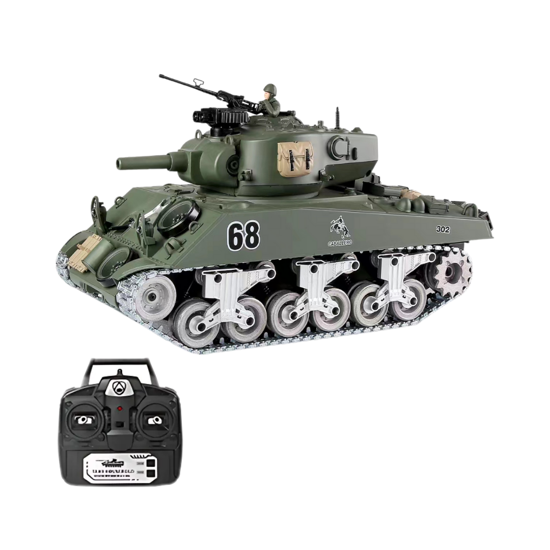 Brother Tank Pro - USA M4A3 Remote Control Tank