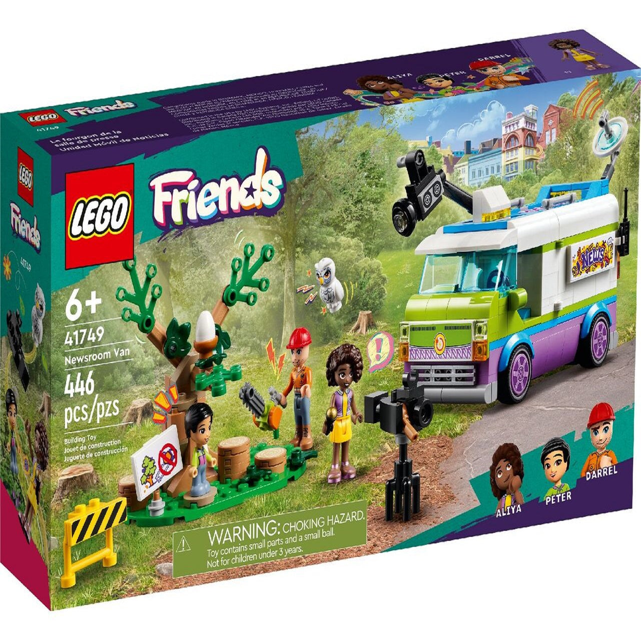 Lego Newsroom Van 41749
