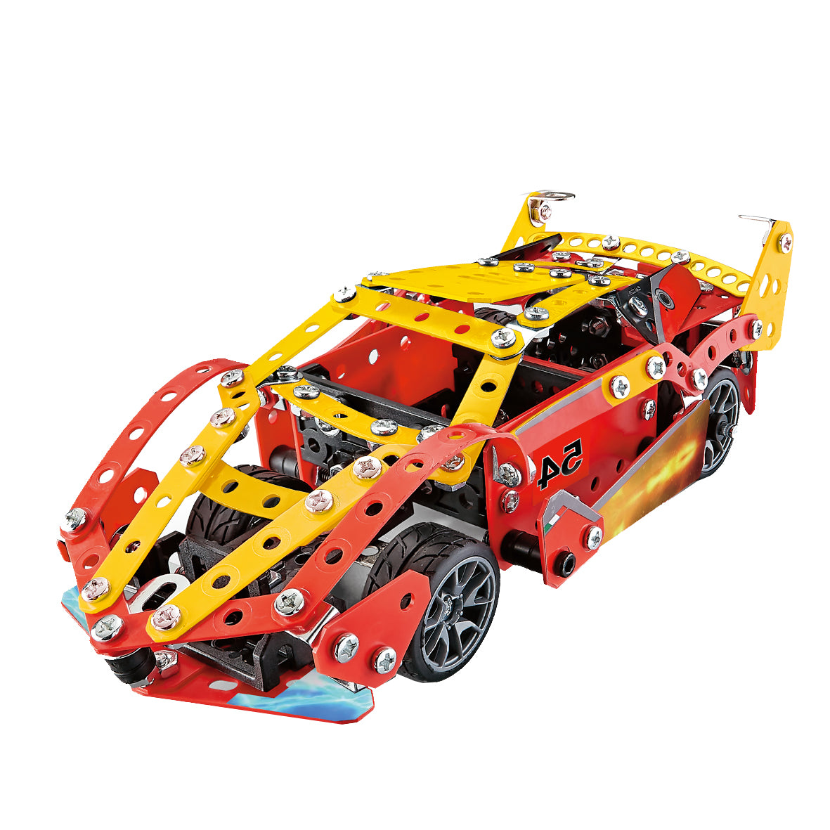 کیت ساخت فلزی Super Car با مجموعه ابزار برای سنین 8+
