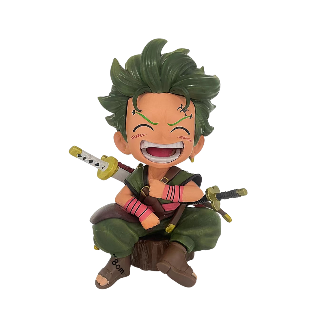 مجسم PVC تشيبي لـ Zoro بوضعية الجلوس – صورة المنتج