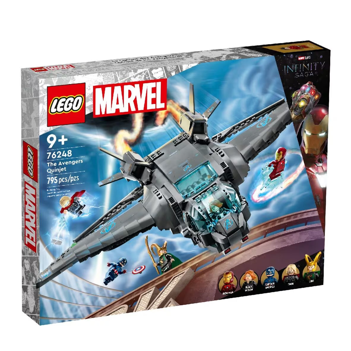 Lego The Avengers Quinjet 76248 – product view