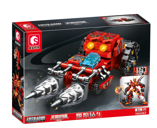 SEMBO Tianwei Sabretooth Tiger Transformation Playset