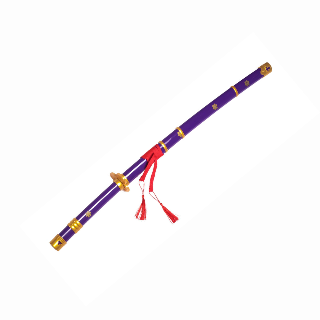 Enma Style Purple Katana Sword with Sheath – Anime Cosplay Collectible