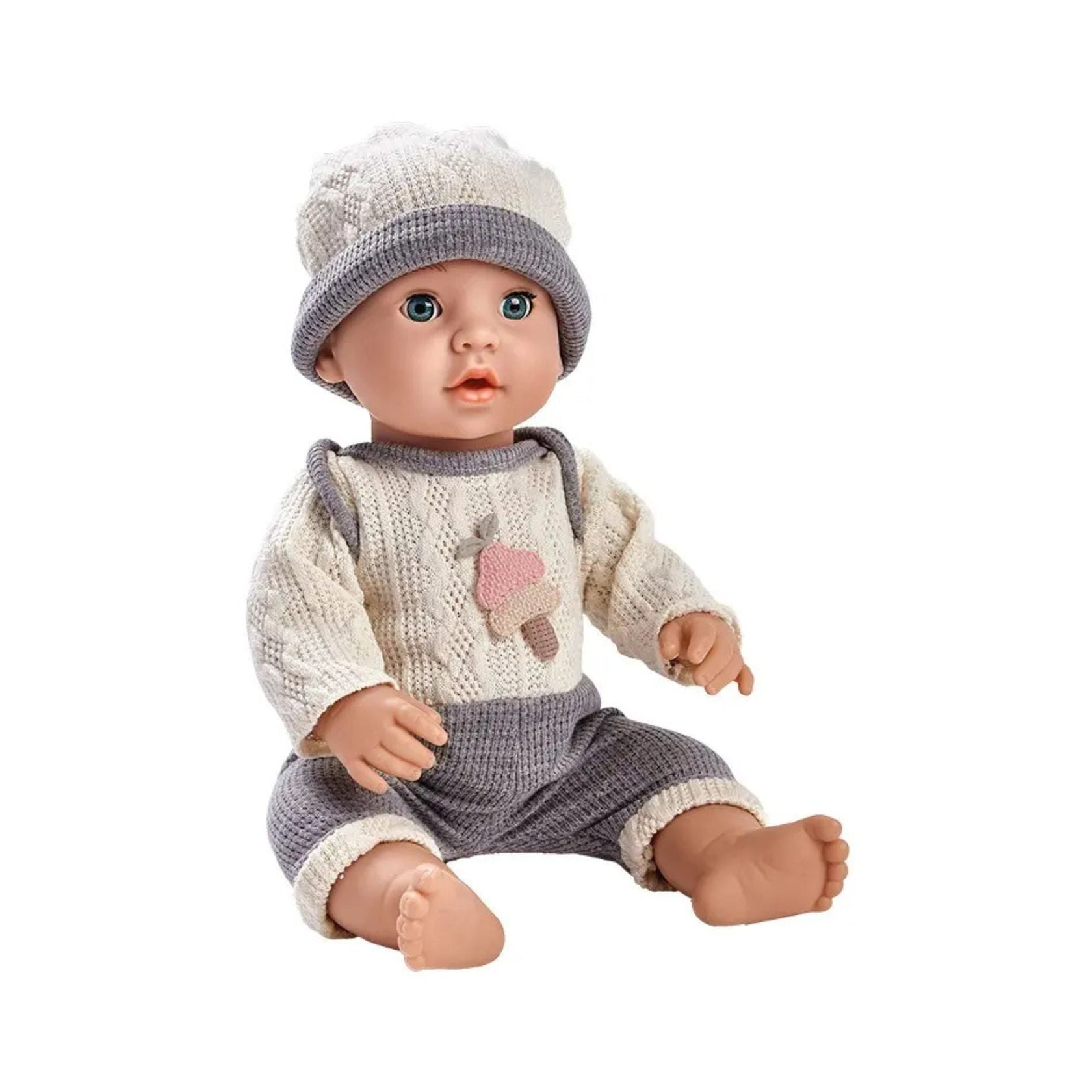 DreamTime Baby Doll Set – 16-Inch Lifelike Doll with Pacifier & Feeding Accessories – product view