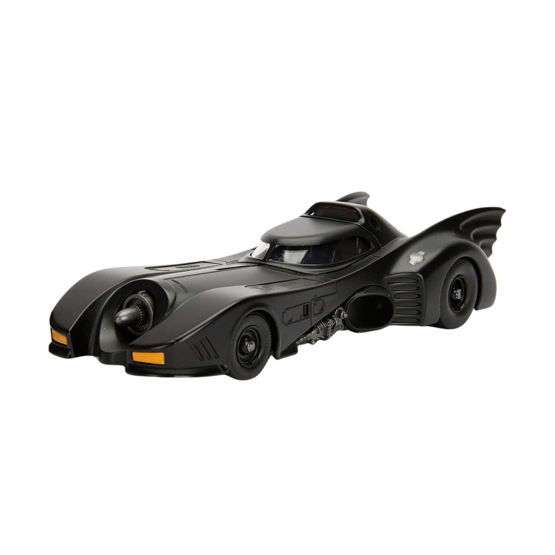 Batmobile Super Hero Car Collectible Model – Retro Black Action Vehicle Toy