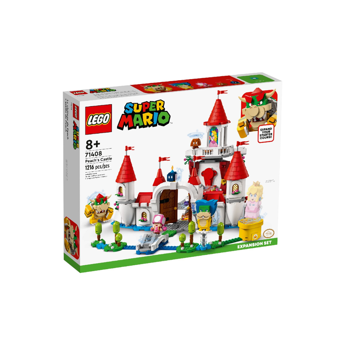 مجموعه توسعه Lego Peach's Castle 71408