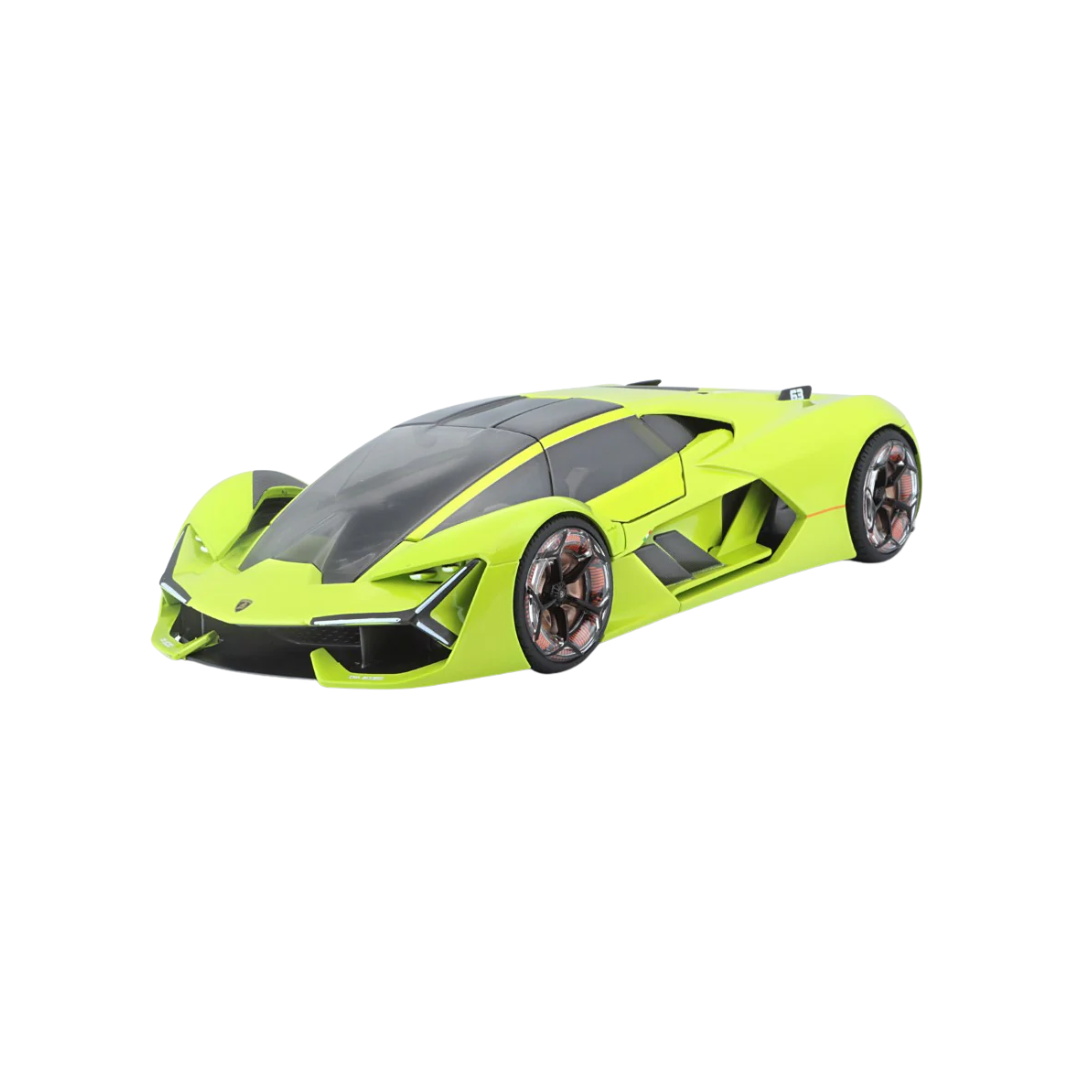 Bburago Lamborghini Terzo Millennio Die-Cast Model Car 1:24 Scale – Lime Green