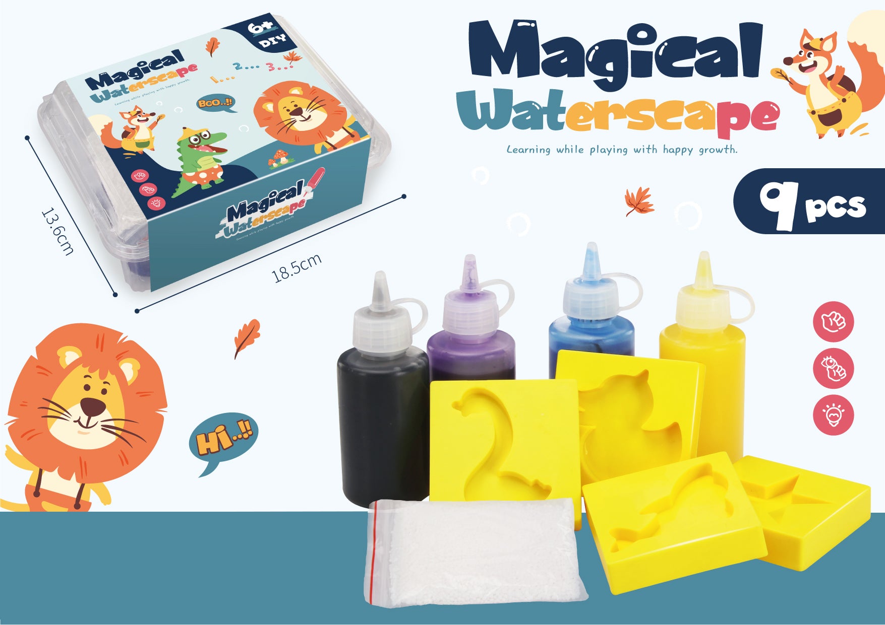 ست 4 عددی جادویی Waterseape