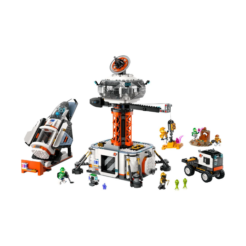 LEGO 60434 Space Base and Rocket Launchpad – 1422 Pieces Building Set