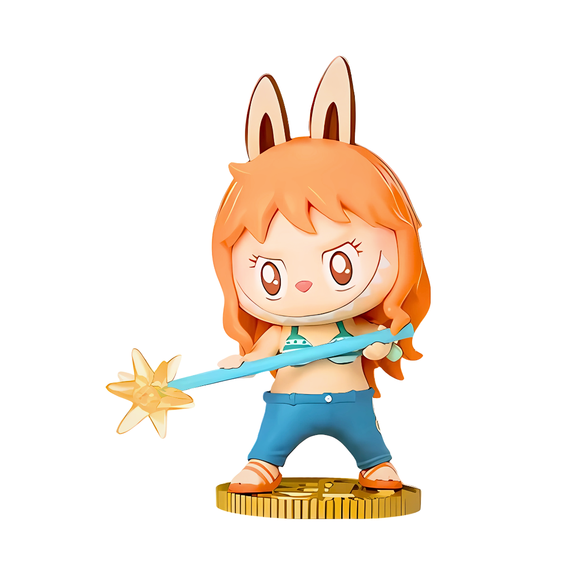 POP MART The Monsters × One Piece Series Figures فیگورهای جعبه کور، طراحی تصادفی