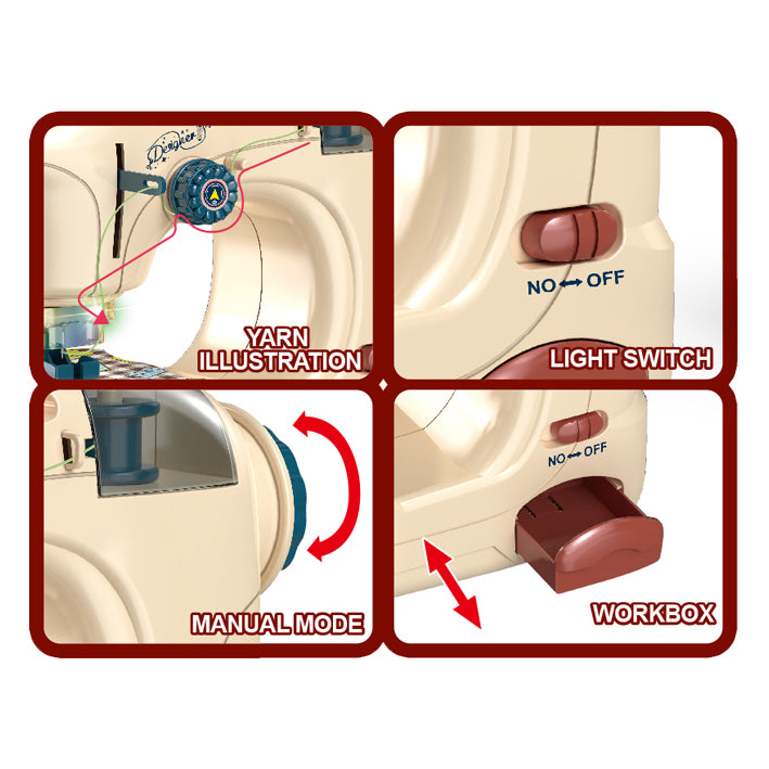 چرخ خیاطی برقی و اتو دلفین