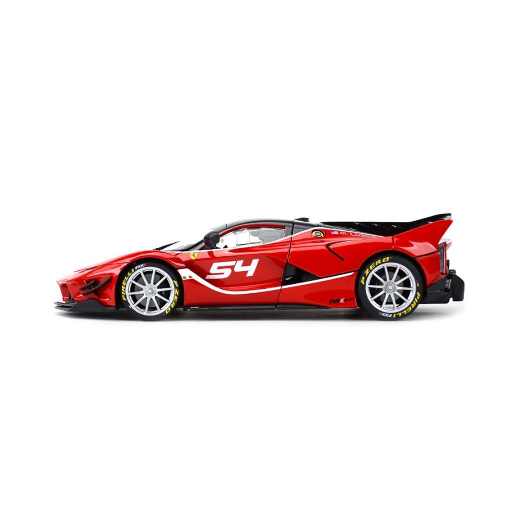 Bburago Ferrari FXX K EVO No. 54 Die-Cast Model Car 1:18 Scale – Signature Series