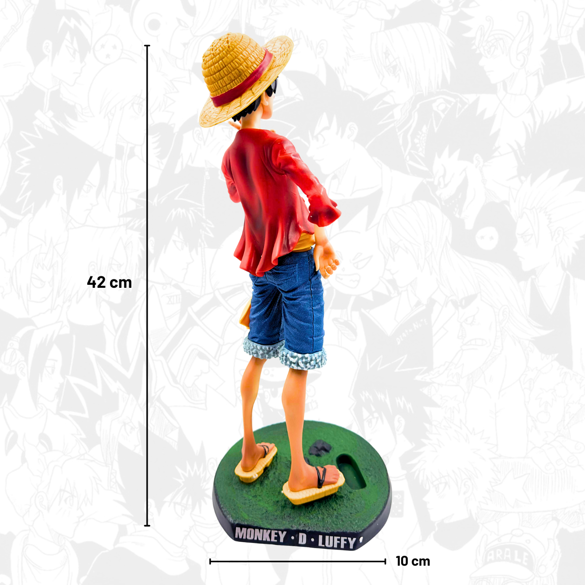 One Piece Monkey D. Luffy Action Figur – 42cm