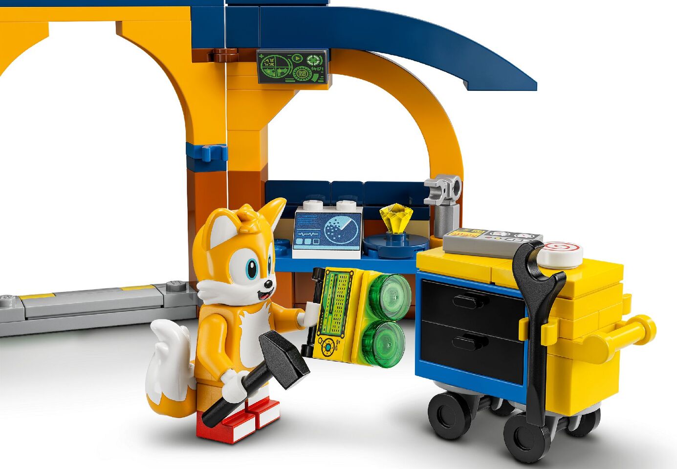 Lego Tails' Workshop and Tornado Plane 76991