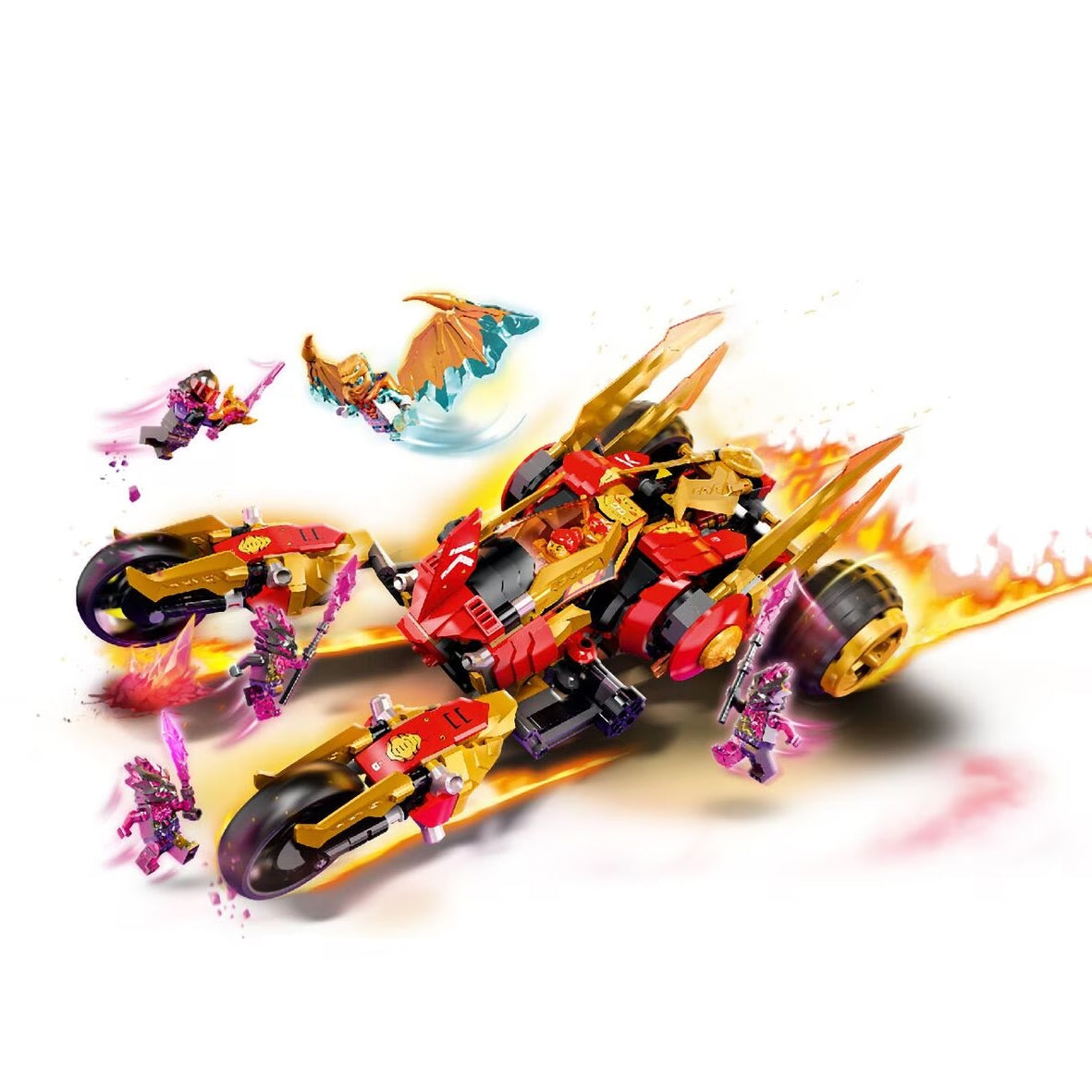 Lego Kai’s Golden Dragon Raider 71773