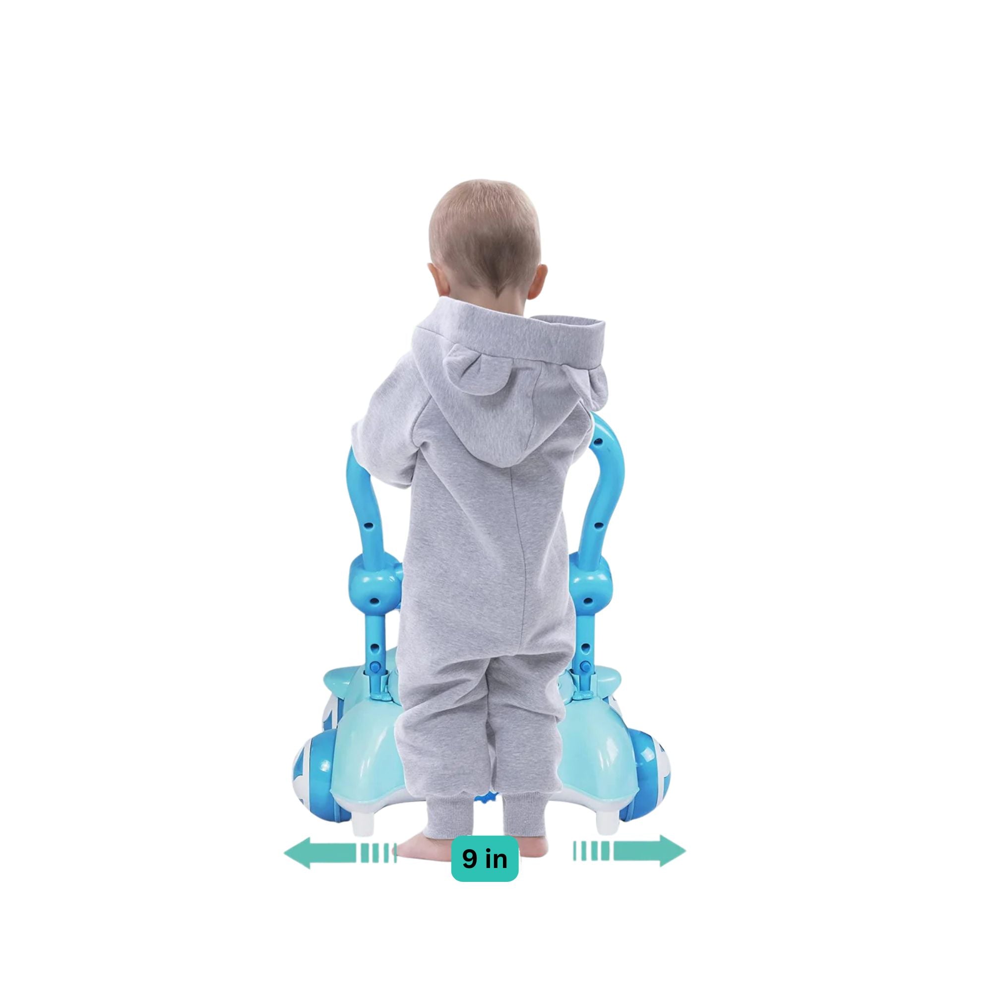 چهره خنده دار اولین قدم واکر