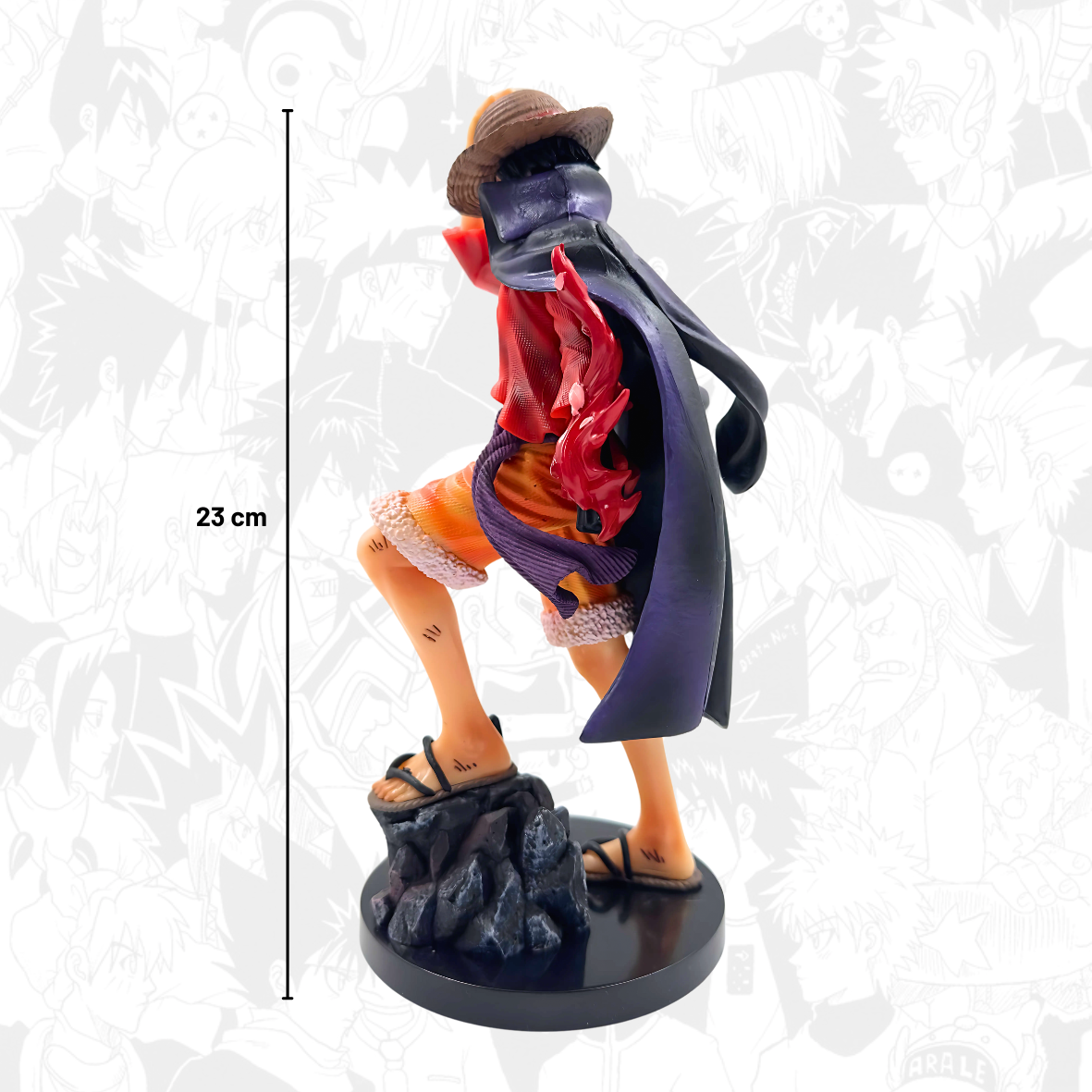 One Piece Monkey D. Luffy Action Figur – 23cm