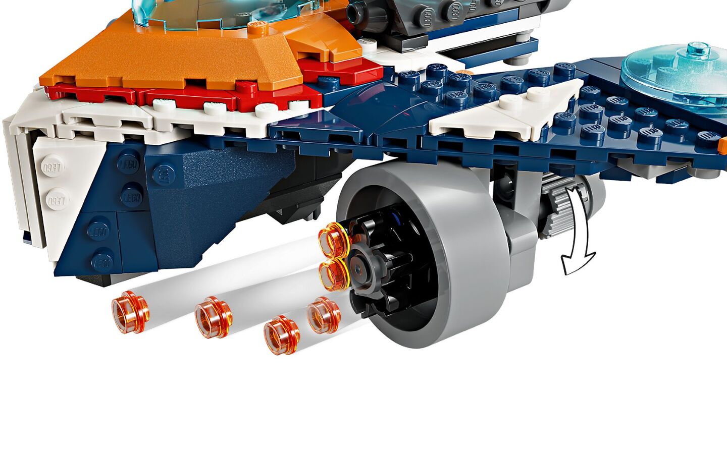 Lego Rocket's Warbird vs. Ronan 76278