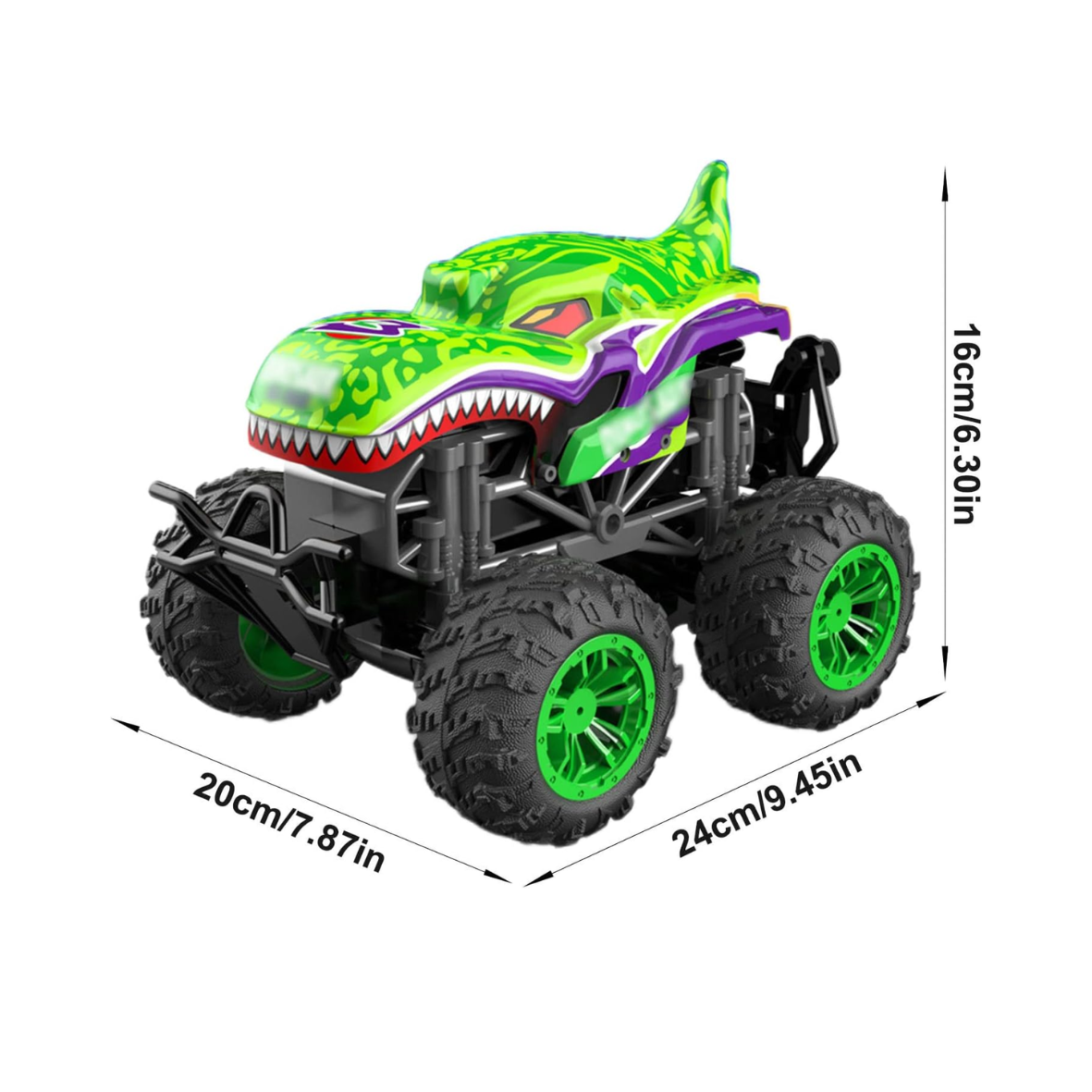 1:18 R/C ماشین بدلکاری با نور موسیقی