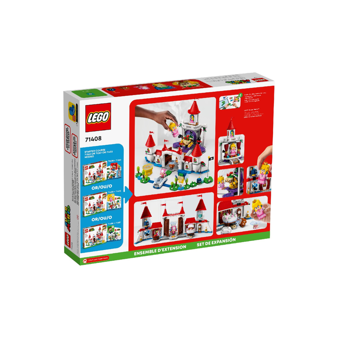 مجموعه توسعه Lego Peach's Castle 71408