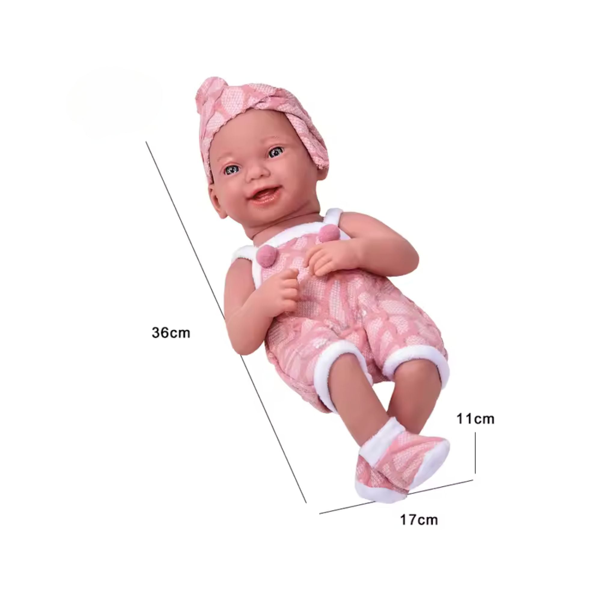 ست عروسک کودک Snuggle & Smile – عروسک واقعی ۳۶ سانتی متری با اسباب بازی و لوازم جانبی مخملی