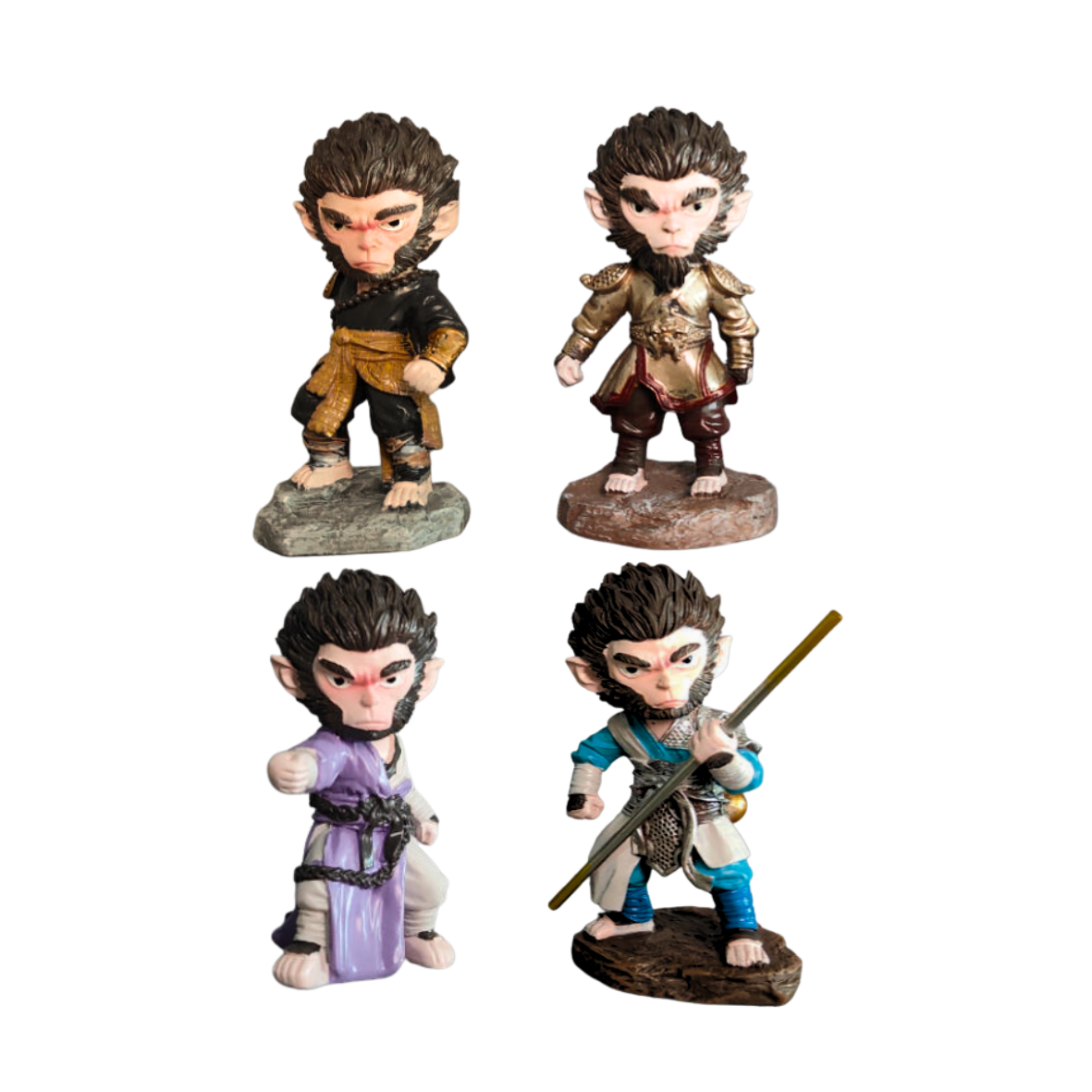 مجموعه فیگور پادشاه میمون افسانه ای – مجموعه 8 شخصیت
