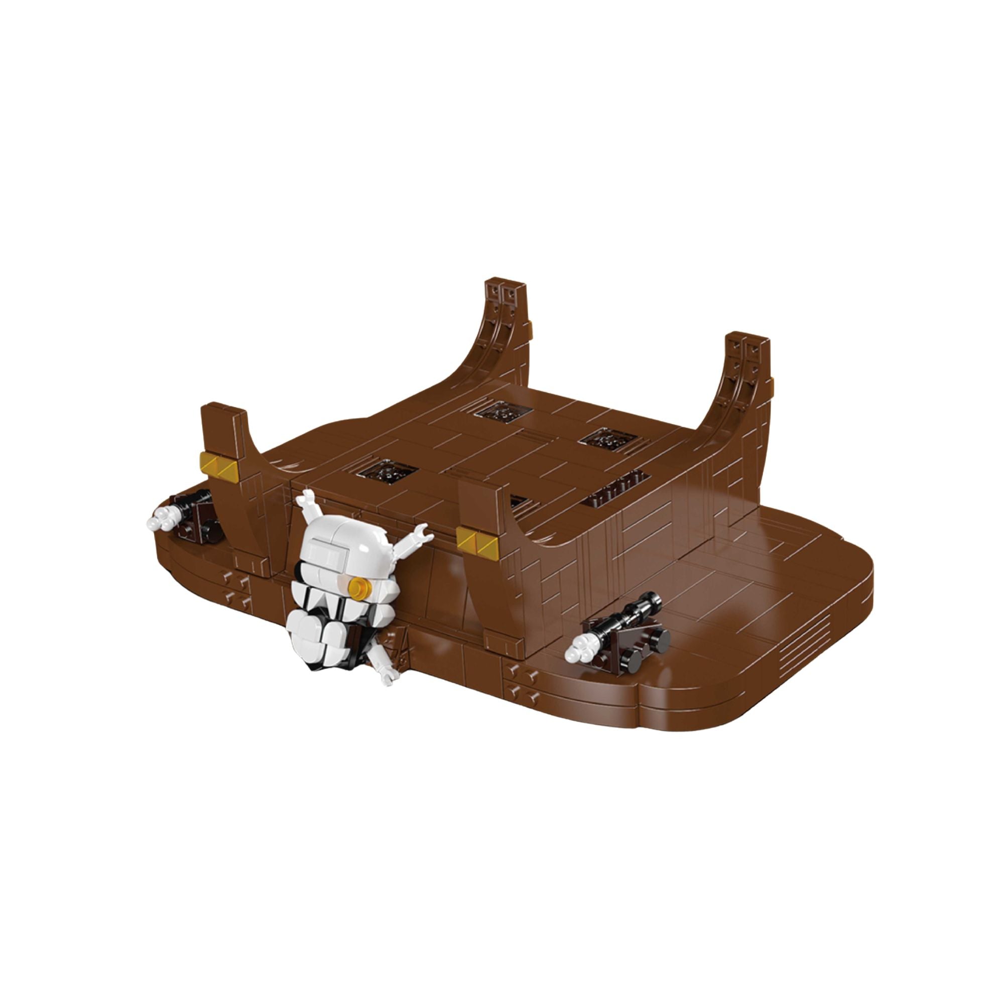 مجموعه ساختمان کشتی دزدان دریایی Mold King Black Ship-in-a-Bottle