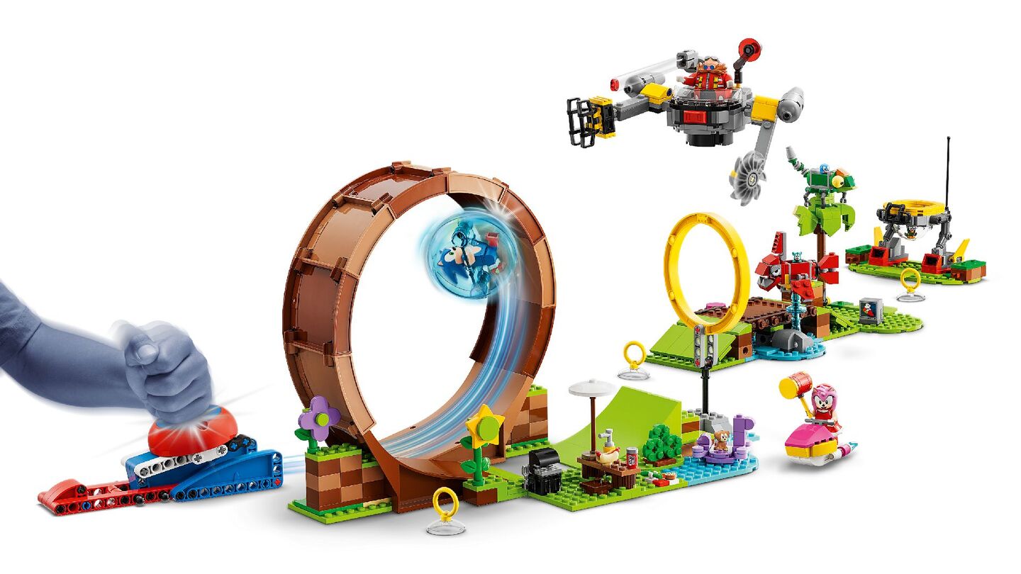 Lego Sonic's Green Hill Zone Loop Challenge 76994