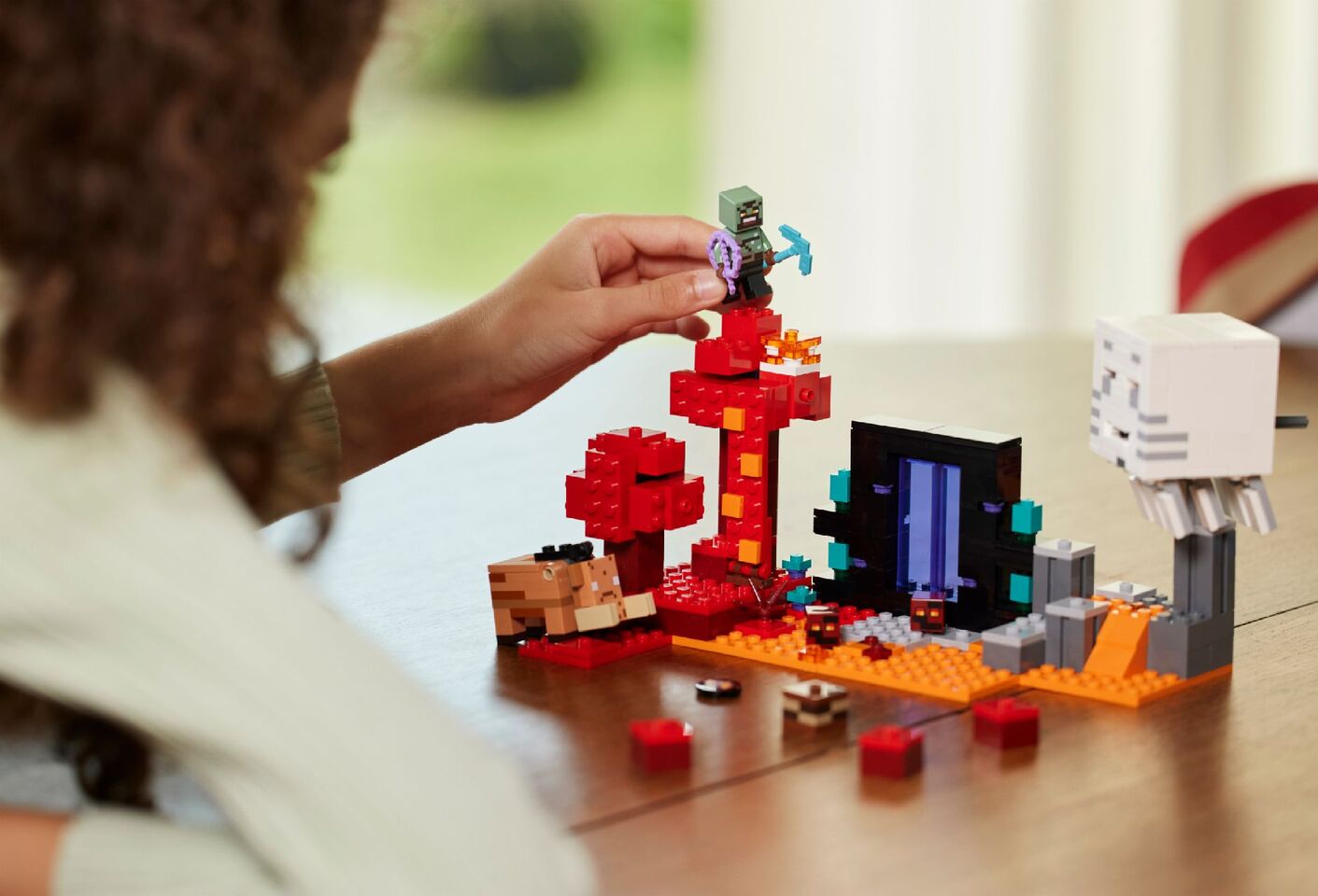 Lego The Nether Portal Ambush 21255 – detail view 7