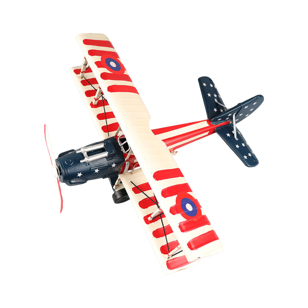 WallDector Retro Biplane Fighter