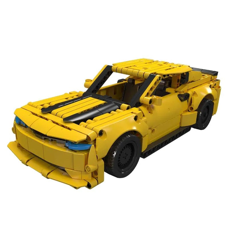 Mold King 15081 Bumblebee Pull Back Car