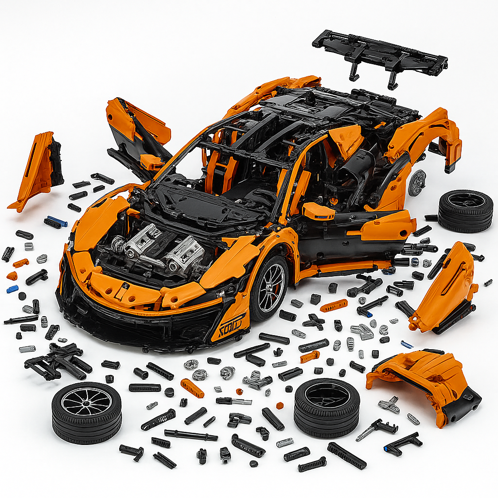 ست آجری MOLD KING مک لارن P1