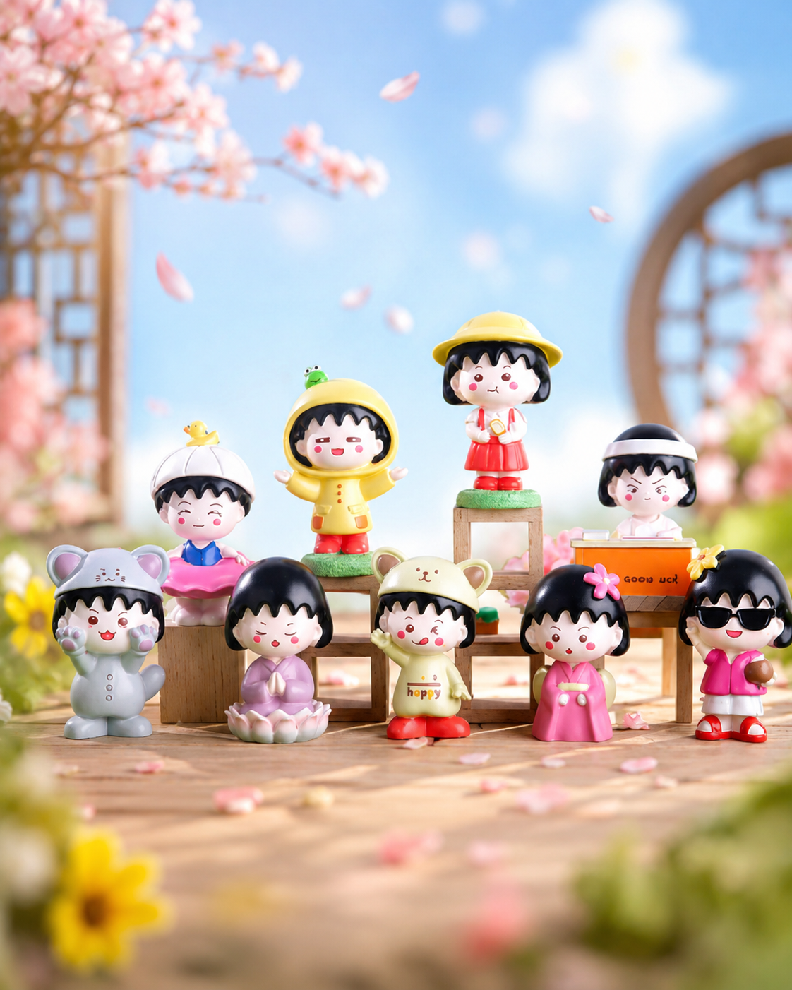 Chibi Girl Collectible Figure Set – 10 Unique Designs