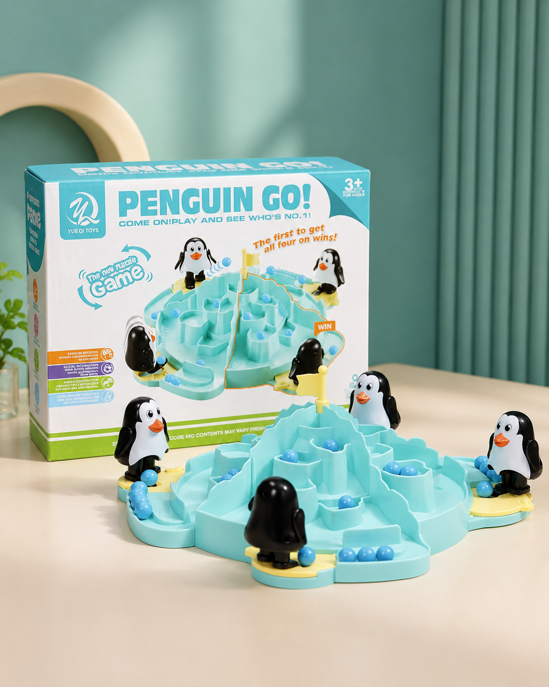 All 4 Penguin Puzzel