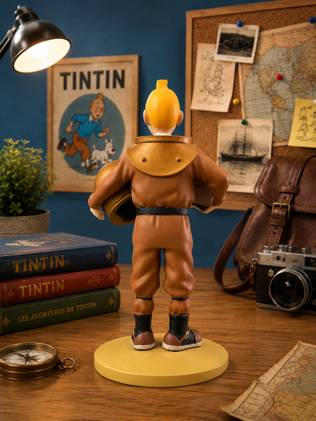 Tintin & Snowy Adventure PVC Figure