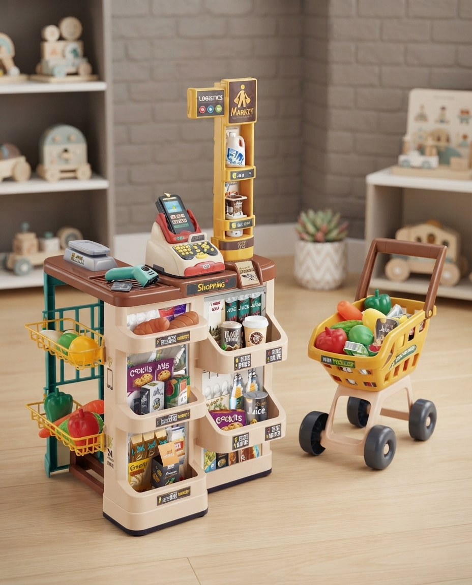 Kids Mini Market With Payment – product view