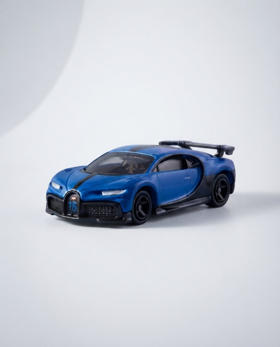 Takara Tomy Tomica 37 Bugatti Chiron Pur Sport - 1:63 Scale Die-Cast Model
