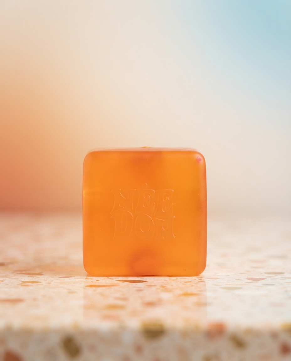 Fanta Nee Doh Nice Cube Squishy Fidget Toy
