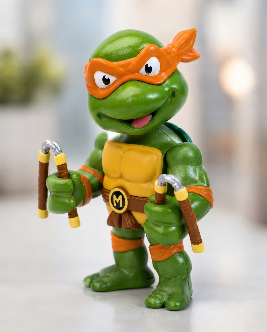 Teenage Mutant Ninja Turtles (TMNT) Michelangelo Action Figure Jada – product view