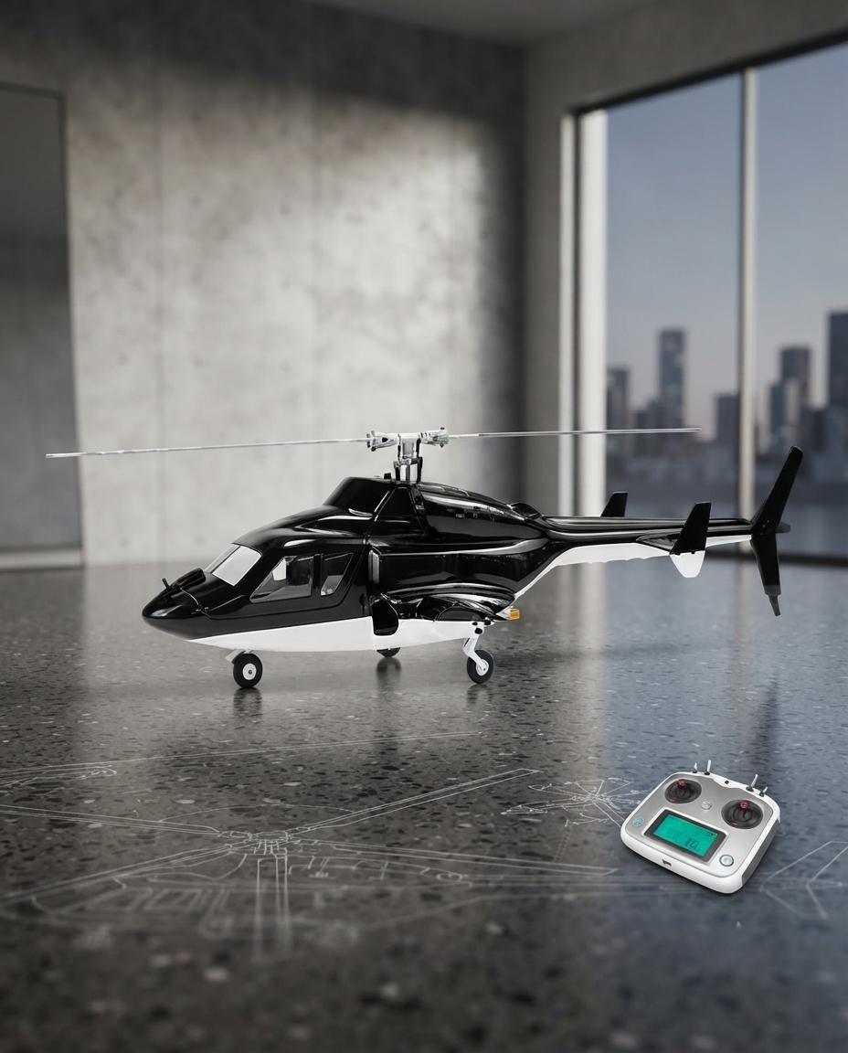 طائرة هليكوبتر RC طراز Airwolf 450-Class 2.4G RC