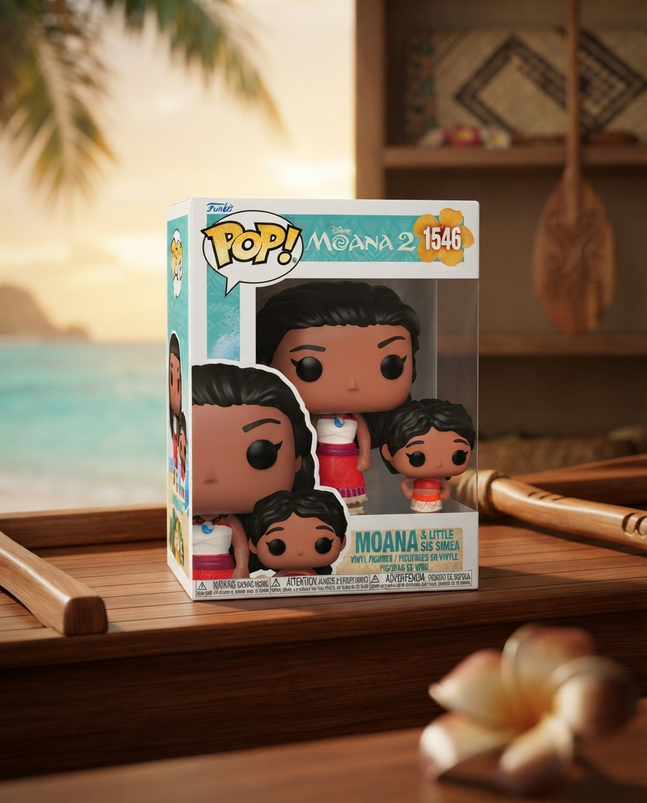 Funko Pop & Buddy! Disney: Moana 2 - Moana & Little Sis Simea