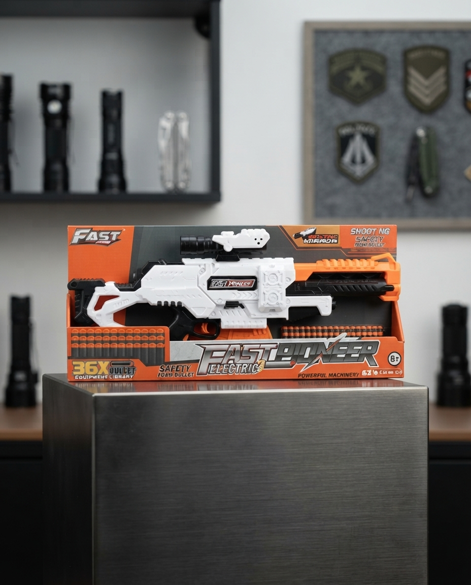 Fast Pioneer Electric Foam Dart Blaster – alternate view