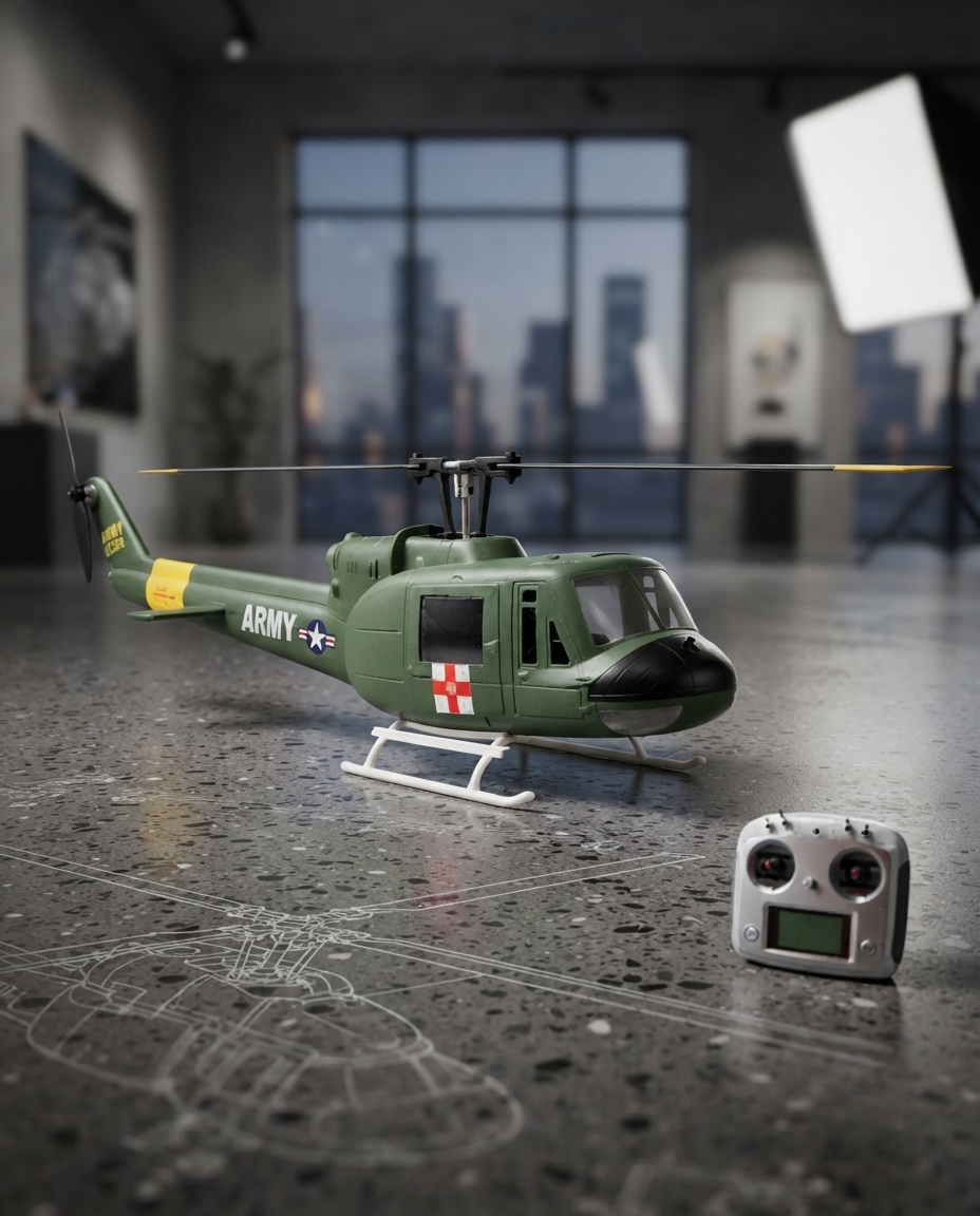 سوندير فلايوينج UH1-V3 هيوي 470