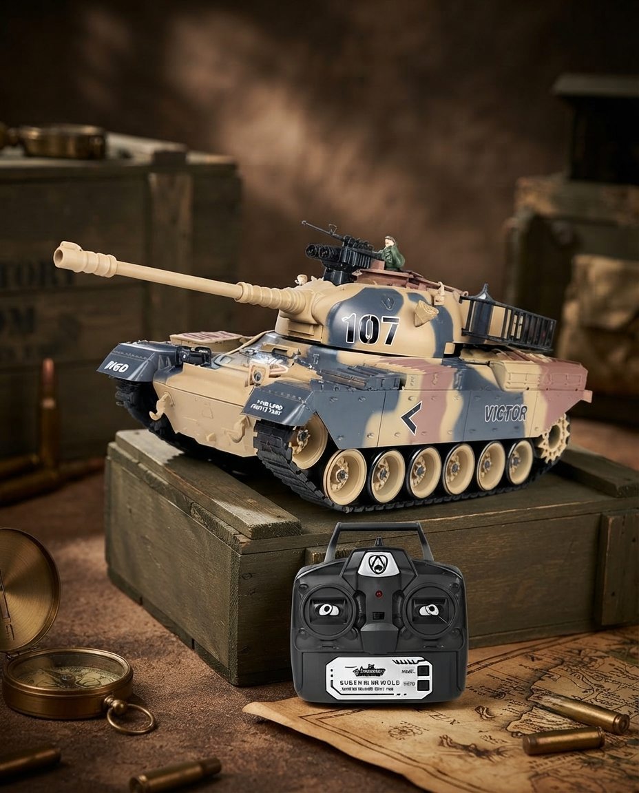 Brother Tank – USA M60 Remote Control Tank – product view