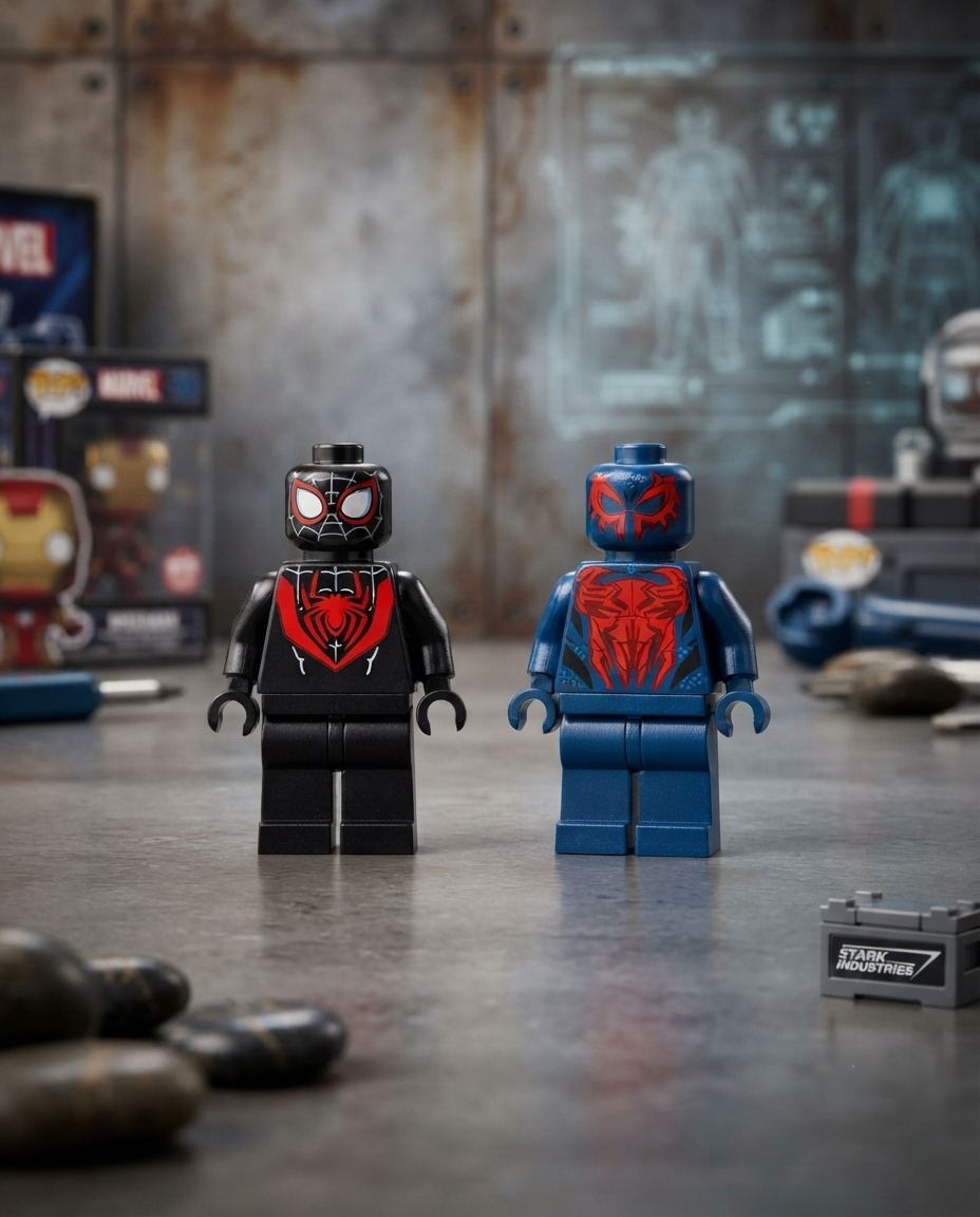 Lego Marvel Miles Morales Mech Vs. Spider-Man